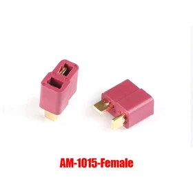 Style T Plug 25A Male / Female Connectors For FPV RC Lipo Battery ESC Helicopter