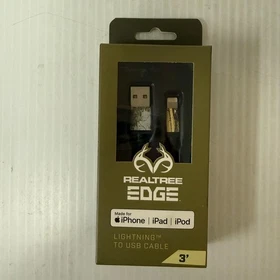 Realtree Edge Camo USB Micro Aux Cables 3 And 6 Foot Lengths New In Box
