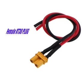 Amass XT30 Male/Female Connector Plug Extention Wire Cable for Car Drone Battery