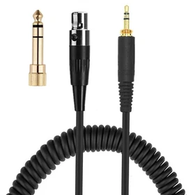6.35mm Spring Coiled Replacement Cable Extension Cord Wire For Q701K702 K267