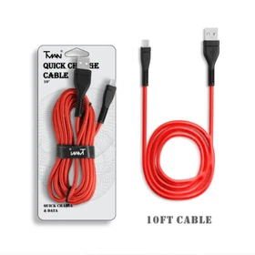 (10 Packs) USB Type C FAST Charging Cables 3m/10ft Braided USB-C Android Charger