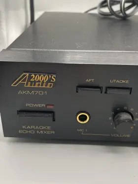 AKM701 AUDIO Karaoke Echo Mixer Mic Inputs