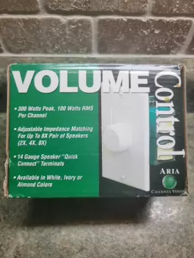 VC300 ARIA Channel Vision Vc Wall Volume Control