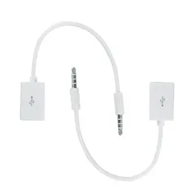 717361305070 AUTO-PLAZA Male Audio Plug Jack Usb Female Cable