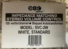 SVC-2W BIC Impedance Stereo Volume Control Channel