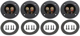 B-s-b BLUEMART Round Binding Post Screw Cup Connector Speaker