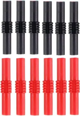 791727357651 BNAFES Insulated Banana Plug Coupler Female