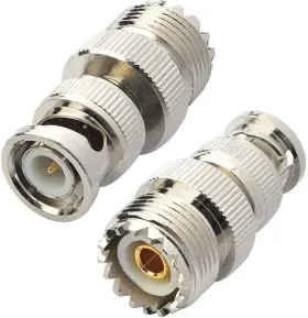 0000834 BOOBRIE Bnc Uhf Rf Coaxial Coax Adapter Female