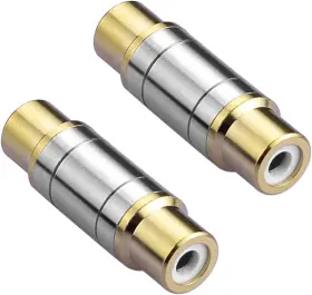 728370366884 BORSUER Rca Female Coupler Video Audio