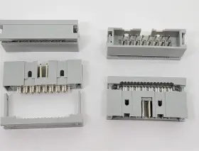 IDC-16PIN-MALE-10PK CONNECTORS Pro Dual Rows Shrouded