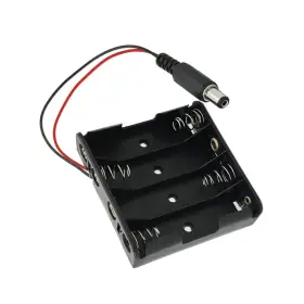 UQ005 BATTERY Uniquers Pack Holder Box Barrel Jack Connector