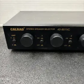 40-851VC CALRAD Stereo Speaker Selector Individual Volume #2