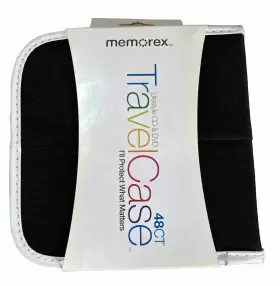 73951987-A CASE LOGIC Memorex Cd Dvd Travel Edging Nos #3