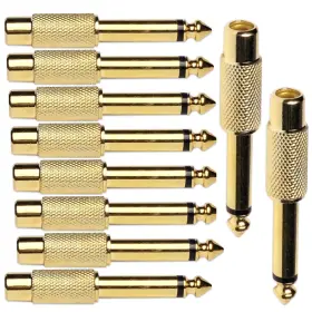 627-10 CESS Ts Plug Rca Female Jack Adapter Connector Mono