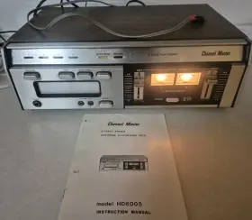 HD6005 CHANNEL MASTER Track Play Record Tape Deck Manual