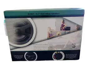 IC608 CHANNEL VISION Aria Ceiling Speakers Stereo Sound
