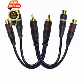 RCA1M2F-001 CNHIDEE Rca Splitter Male Female