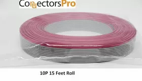 55-10P-FLAT CONNECTORS PRO Pins Feet Roll Idc #2