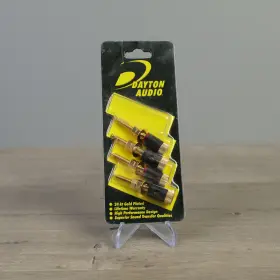 091-1250 DAYTON AUDIO Binding Posts Speaker Banana Jack Nos