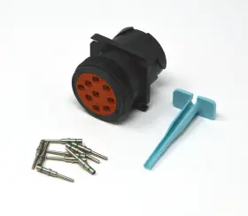 HPD9-J1939-WNS-14-KIT DEUTSCH Male Diagnostic Connector Awg