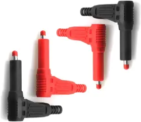 SRAP-4MM-BR-4 DGZZI Right Angle Banana Plug