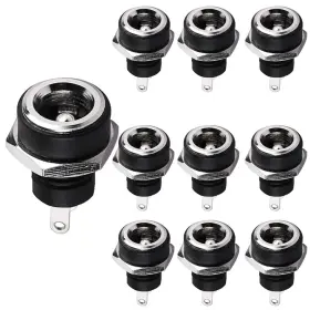10492 DIYHZ Pins Power Jack Female Panel Mounting
