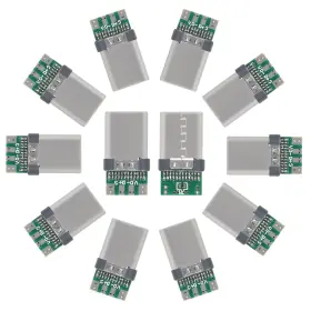 701715516342 DWEII Usb Connector Pins Male Plug Socket