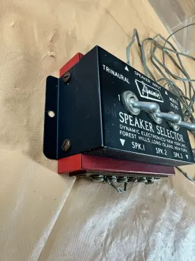 DS-80 DYNAMIC ELECTRONICS Speaker Selector Switch Island #3