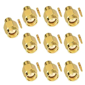 0040 EIGHTWOOD Sma Solder Male Plug Connector Straight