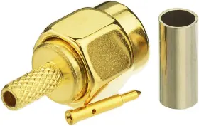 EWSMA009-10 EIGHTWOOD Sma Male Crimp Rf Connector Plating #3
