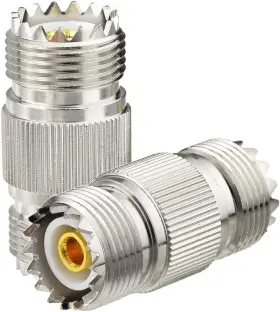 EWUAD0695 EIGHTWOOD Coax Connector Adapter Uhf Female Coupler