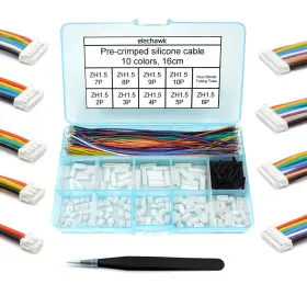 729162272222 ELECHAWK Zh Connectors Crimped Silicone Cables