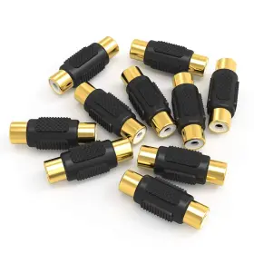 702756824939 ELECTOP Pack Rca Female Coupler