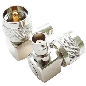 8541674797 EXGOOFIT Uhf Male Plug Bnc Female Connector Right