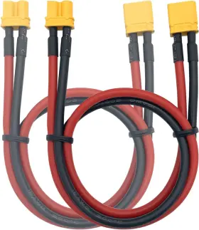 XT30U CABLE Amass Male Female Plug Extension Lead Silicone