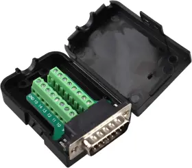 A6024 FUTHEDA Male Jack Pins Port Adapter Row Terminal Signal