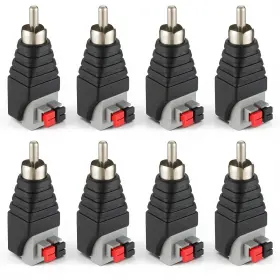 5232MGOW8612 FYNTAVE Rca Speaker Wire Male Pin Female Adapter