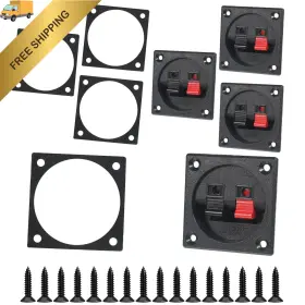 5232MNBW4545 FYNTAVE Spring Square Speaker Box Terminal Cup