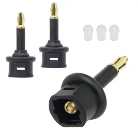 LH-088 GELRHONR Digital Fiber Optic Toslink Jack Mini