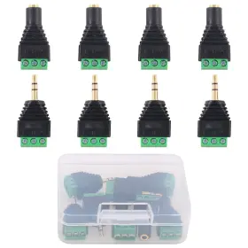 GLLA3JYP-8 GLARKS Stereo Audio Balanced Male Female Jack