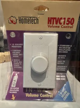 041093100260 HOMETECH Wall Volume Control Knob
