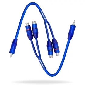 IGY1M-2 INSTALLGEAR Shielded Male Female Rca Pack