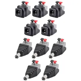 DCJACK-CD-5 JACOBSPARTS Male Female Power Jack Plug Screwless