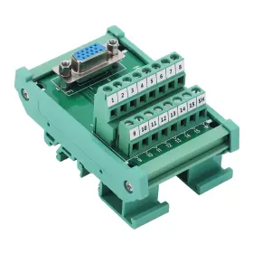 JT515 JIENK Vga Female Din Rail Mount Interface Module