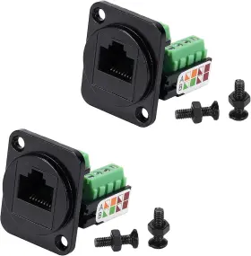 JT491-492 JIENK Female Panel Mount Screw