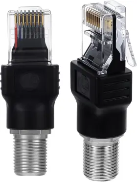 653906 KALIONE Coaxial Ethernet Adapter Coax Female