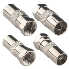XF-A-7112 KAUNOSTA Tv Aerial Connector Male Female