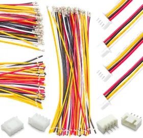 KI-0211-XH-M-4P-20CM KIDISOII Jst Male Housing Crimped Wire