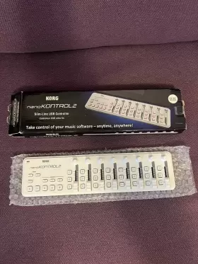 KORG-NANOKONTROL2-WHT KORG Slimline Usb Midi Dj Controller #2