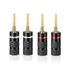 712490488700 KUYIOHIFI Hifi Flex Pin Banana Plugs